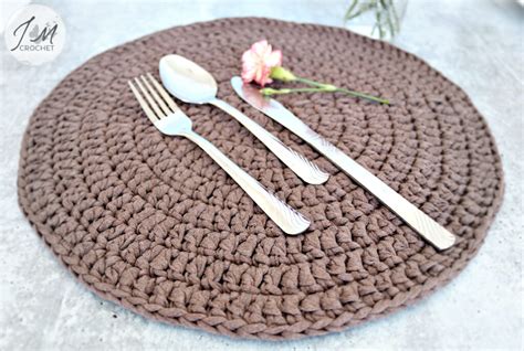 Crochet Placemats Round