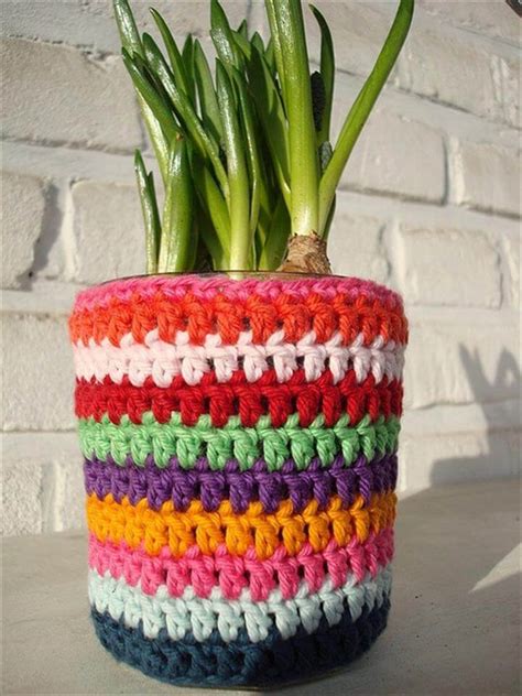 Crochet Plant Pot Cover