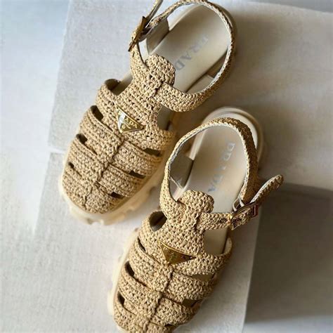 Crochet Platform Sandals