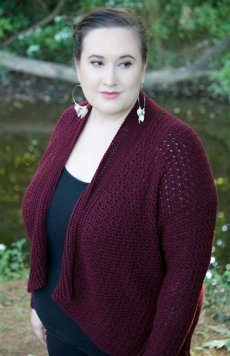 Crochet Plus Size Cardigan Pattern