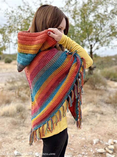 Crochet Poncho With Hood