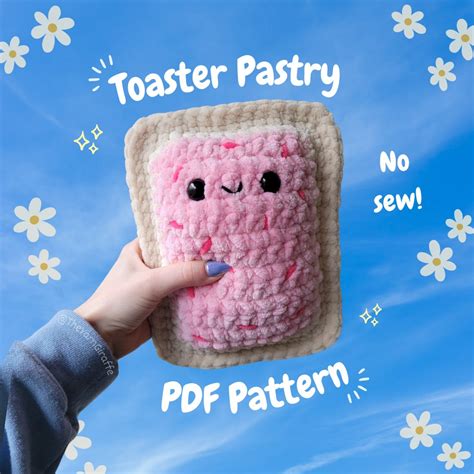 Crochet Pop Tart Pattern