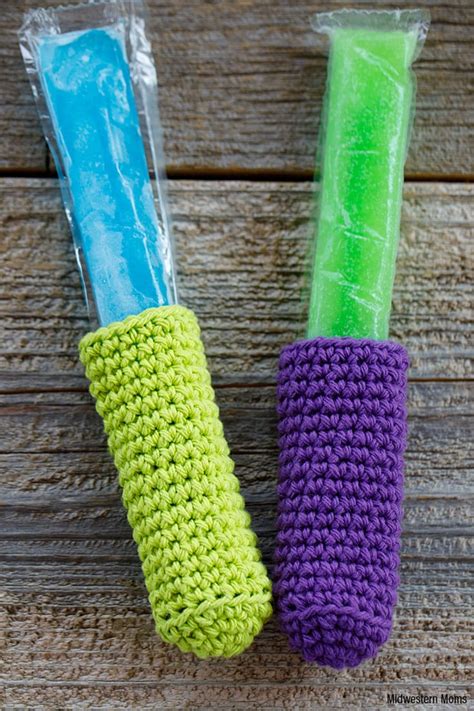 Crochet Popsicle Holder Free Pattern