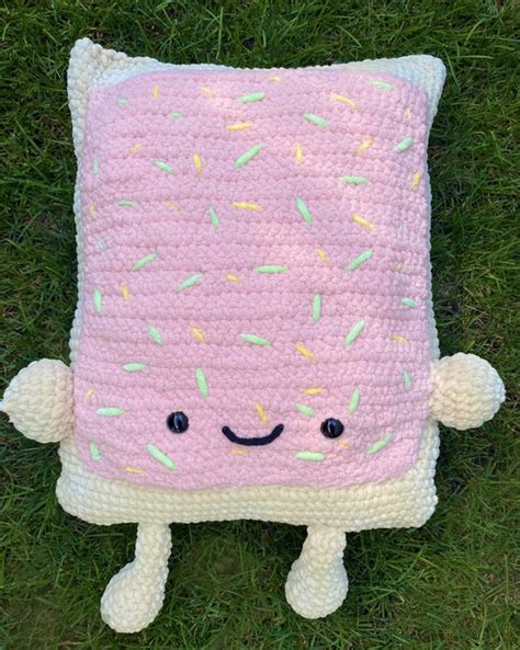 Crochet Poptart Pillow