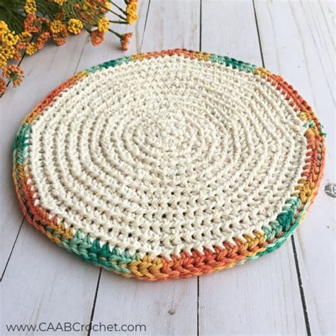 Crochet Pot Holder Round