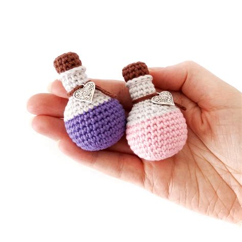 Crochet Potion Bottle