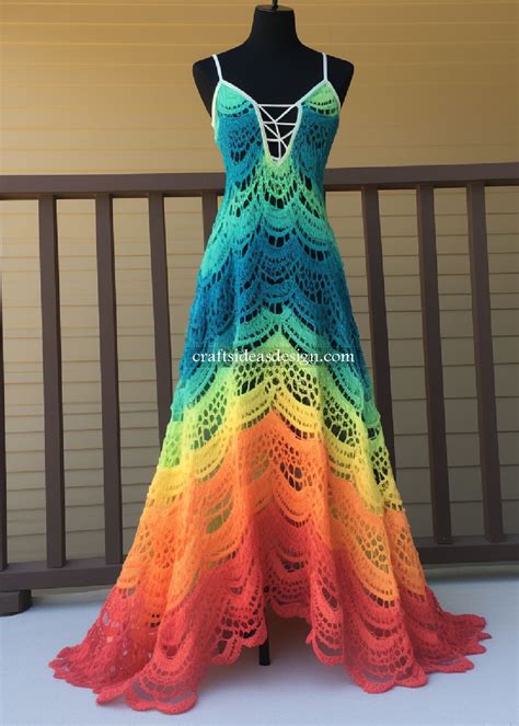 Crochet Prom Dress