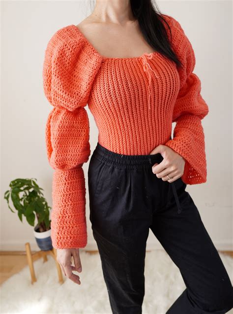 Crochet Puff Sleeves