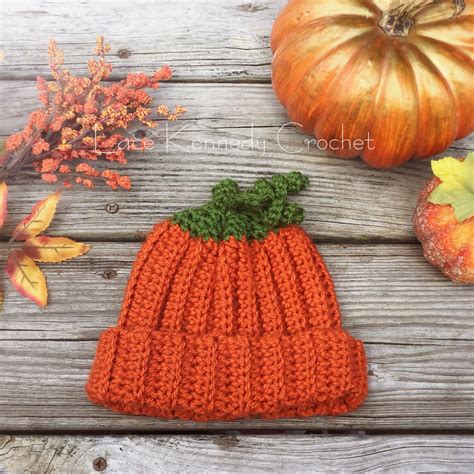 Crochet Pumpkin Hat