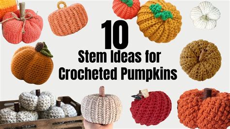 Crochet Pumpkin Stem