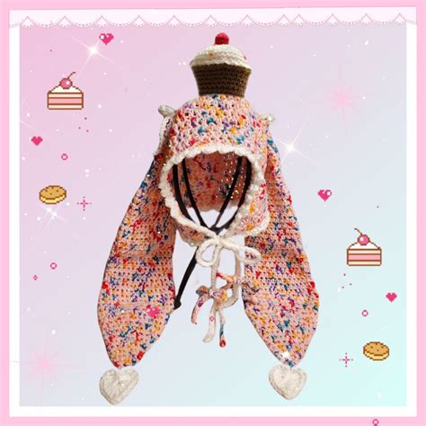 Crochet Rabbit Ear Hat