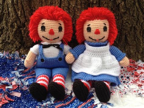 Crochet Raggedy Ann And Andy Pattern