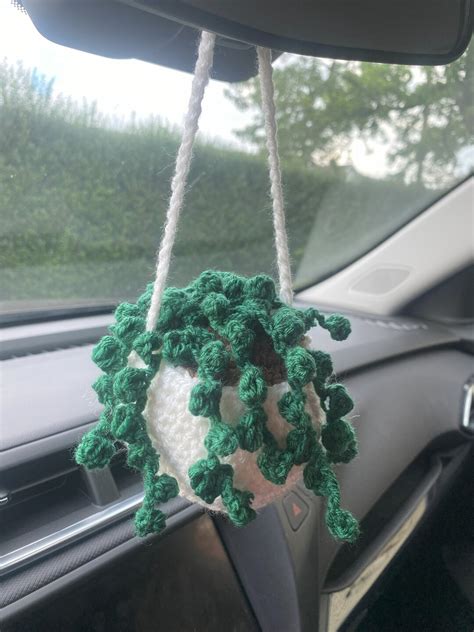 Crochet Rearview Mirror Accessories