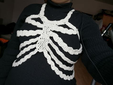 Crochet Ribcage Top