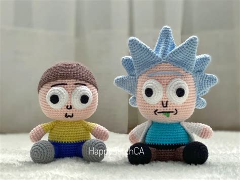 Crochet Rick And Morty