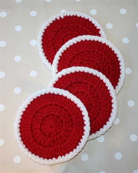 Crochet Round Coasters
