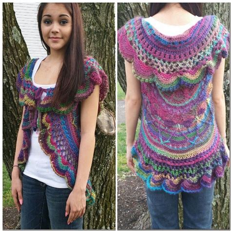 Crochet Round Vest