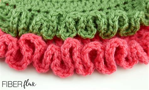 Crochet Ruffle Border