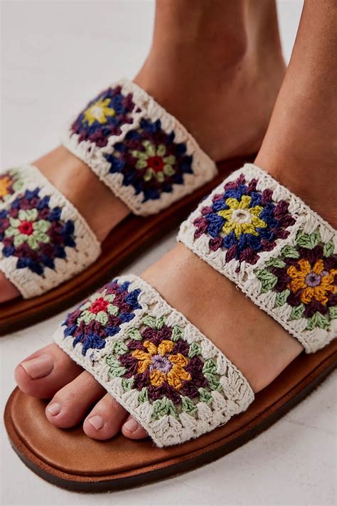 Crochet Sandals For Ladies