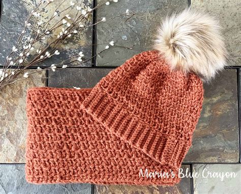 Crochet Scarf And Hat Pattern