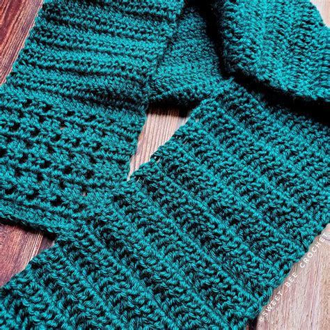 Crochet Scarf Double Crochet