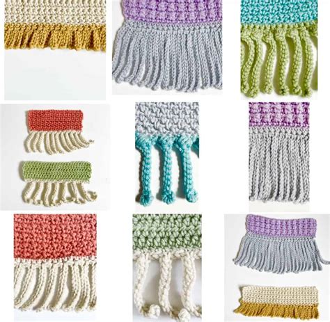 Crochet Scarf Fringe