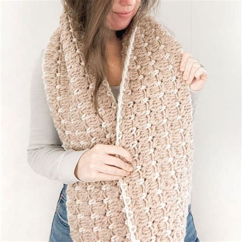 Crochet Scarf Infinity Scarf