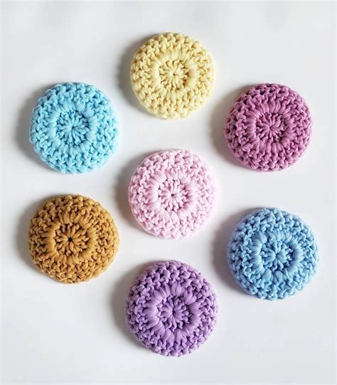 Crochet Scrubbies With Tulle