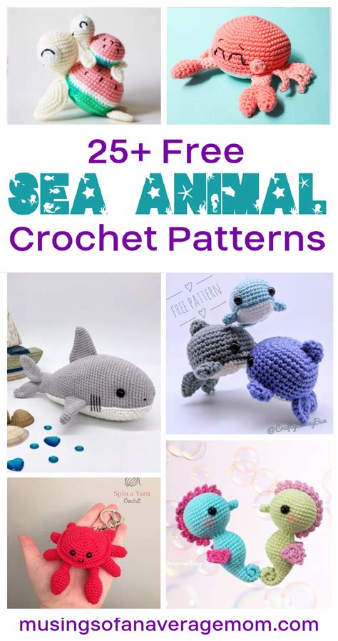 Crochet Sea Animals Patterns