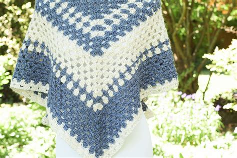 Crochet Shawl Granny Square