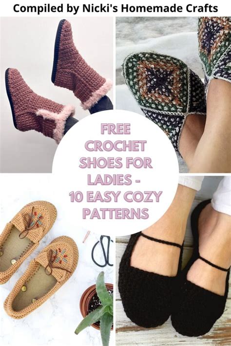Crochet Shoes For Ladies