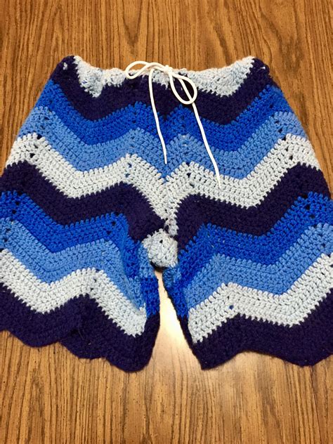 Crochet Shorts Men