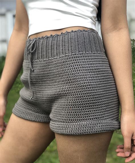 Crochet Shorts Set