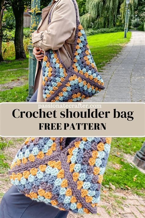 Crochet Shoulder Bag Free Pattern