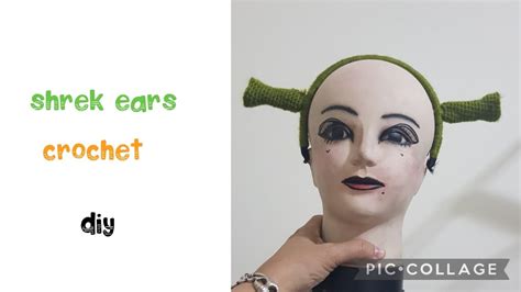Crochet Shrek Ears