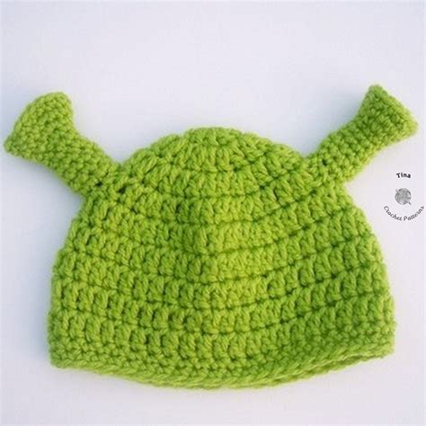 Crochet Shrek Hat