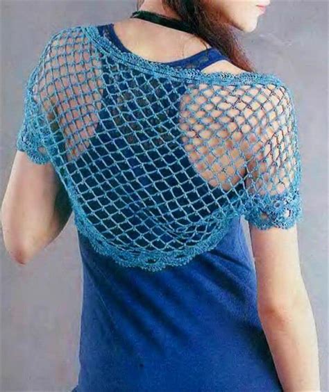 Crochet Shrug Design