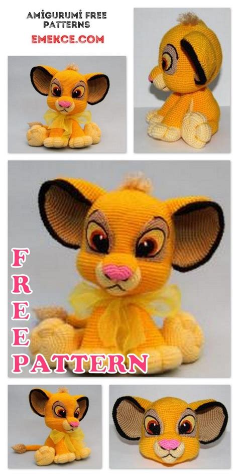 Crochet Simba Pattern