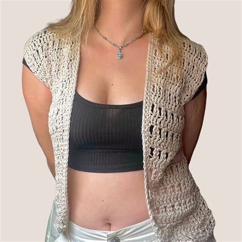Crochet Simple Vest Pattern