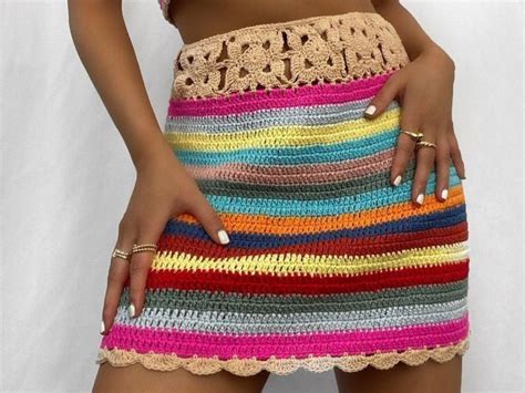 Crochet Skirt Short