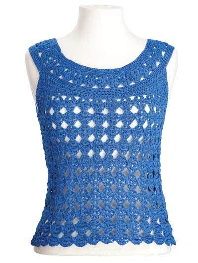 Crochet Sleeveless Top Pattern