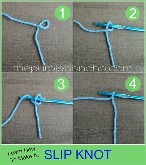 Crochet Slip Knot Tutorial