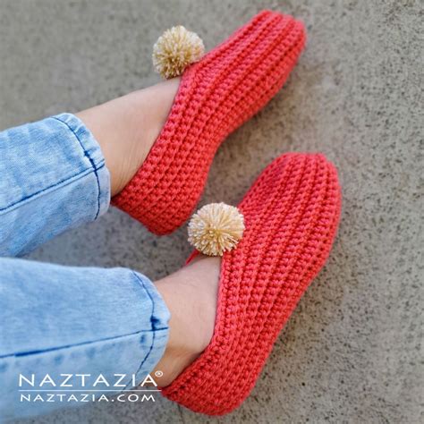 Crochet Slippers For Ladies