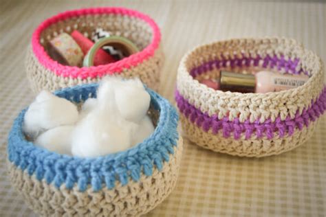 Crochet Small Basket