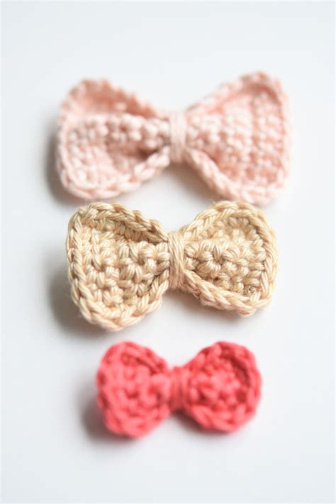 Crochet Small Bow