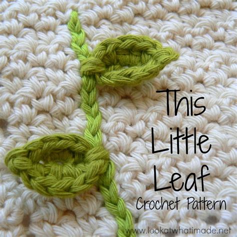 Crochet Small Leaf