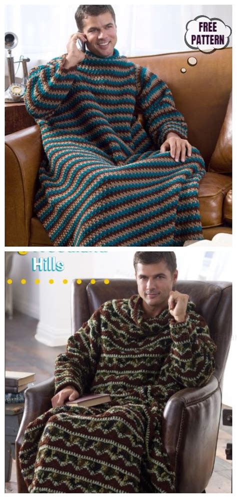 Crochet Snuggie Pattern