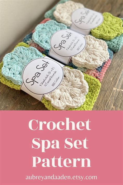 Crochet Spa Set