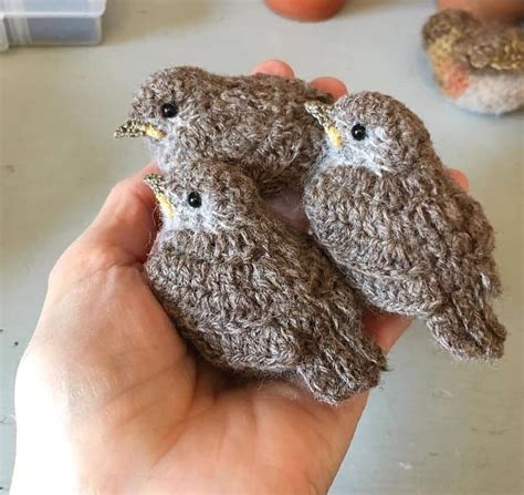 Crochet Sparrow Free Pattern