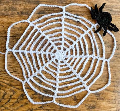 Crochet Spider Web Pattern